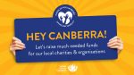 Hands up for Canberra Giving Day