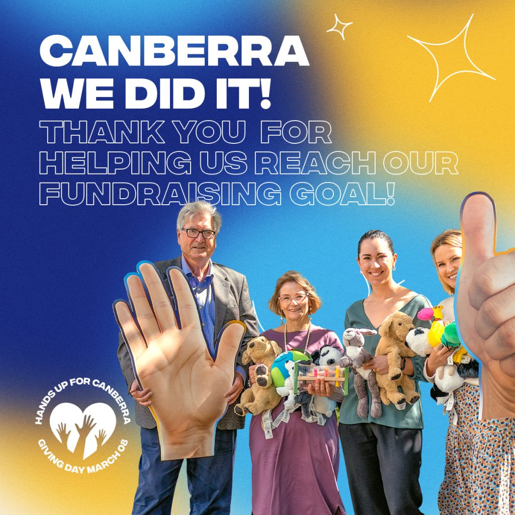 Thank you Canberra - we did it!